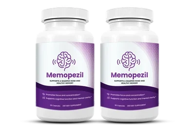 Memopezil 2-bottle pack, 60-day supply