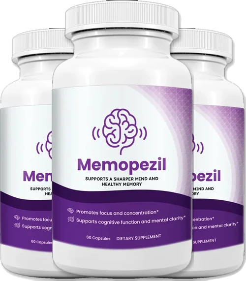 Memopezil 3-bottle pack, 90-day supply